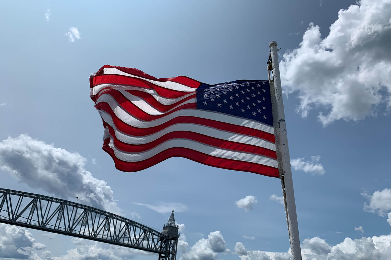 アメリカ・ミシガン州経済開発公社　アメリカ進出　国旗